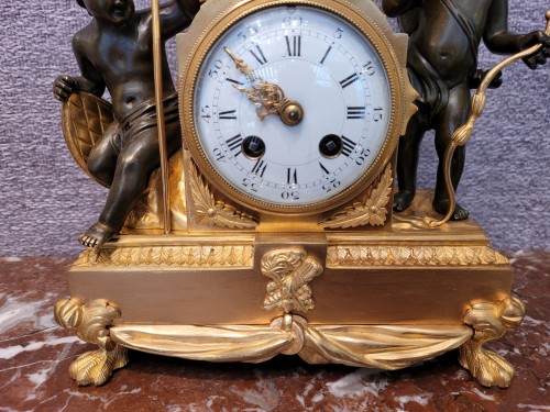 Love Triumphant over War mantel set - Napoléon III