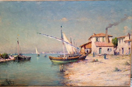 Charles Henri Malfroy (1895 - 1945) - Port Méditérannéen