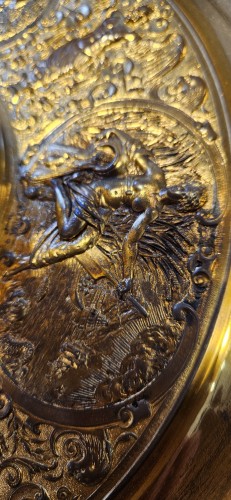  - Grande aiguière et son bassin en bronze doré, modèle de F.BIOT (1550-1615 )