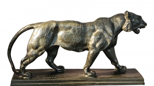 Tigre marchant, BARYE (1796-1875)