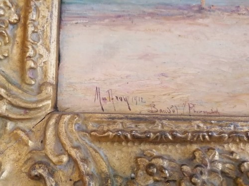 Charles Malfroy (1862-1918), Bandol - Tableaux et dessins Style 
