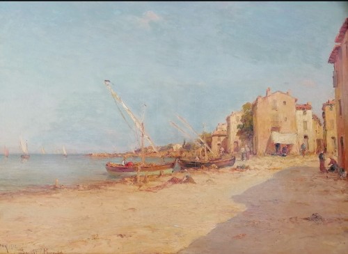 Tableaux et dessins Tableaux du XXe siècle - Charles Malfroy (1862-1918), Bandol