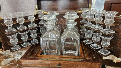 XIXe siècle - Cave à liqueur en palissandre XIXe siècle