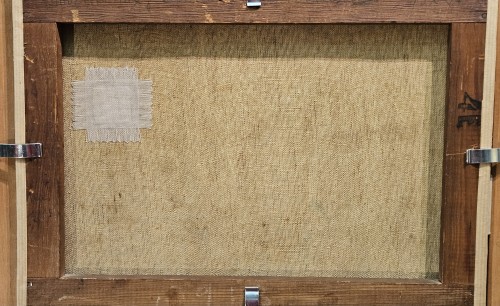 XXe siècle - H.Malfroy -Le Marché aux fleurs à la Madeleine, Paris