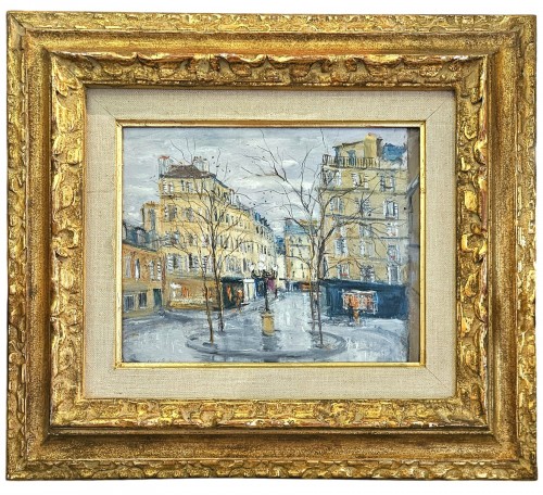 Serge Belloni (1925 -2005) - Place de Furstenberg à Paris