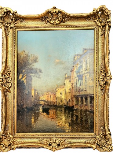 Vue de Venise par Antoine Bouvard (1870-1956) 