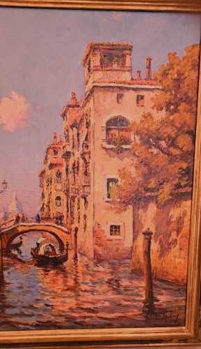 Tableaux et dessins Tableaux du XXe siècle - Henry Malfroy (1895-1945) Venise