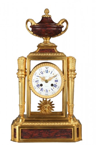 Pendule cage signée Raingo Frères, époque Napoléon III