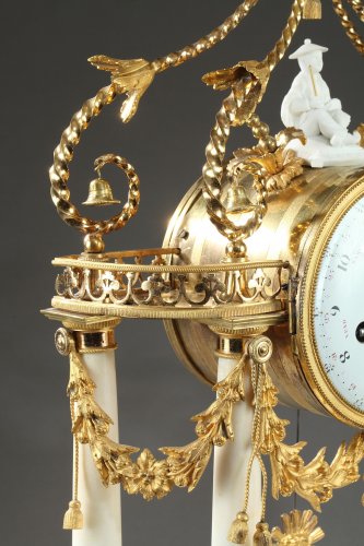 Louis XVI - Pendule à complications Louis XVI "pagode au chinois"