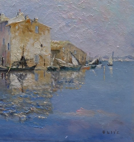 XXe siècle - St Tropez et les Martigues - Henri Jean-François OLIVE (1898-1980)