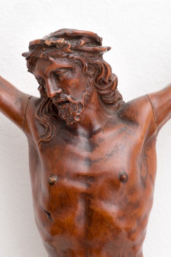 Christ en buis, Italie XVIIIe siècle - Sculpture Style 