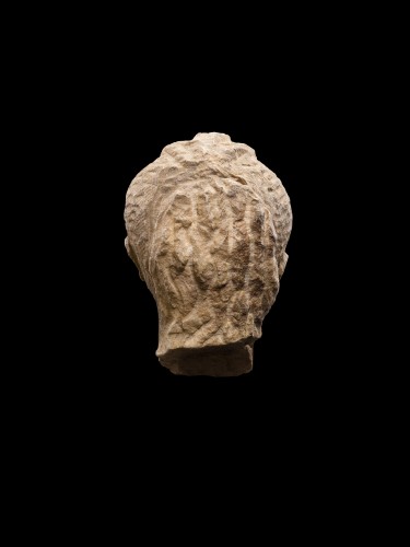 Tête de femme en marbre, Rome IIe/IIIe siècle après J.-C. - 