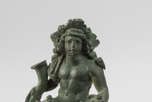  Figure de Dionysos en bronze, Romain 1er siècle après J.-C. - Archéologie Style 