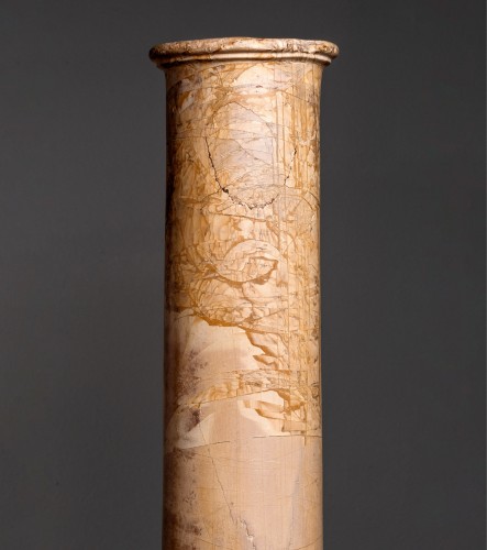 Decorative Objects  - Pair of italian pietra paesina columns italy, 19th century 
