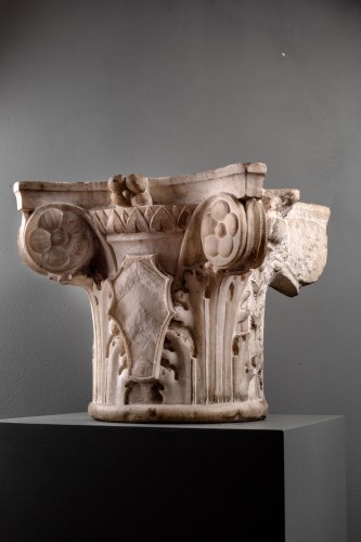Chapiteau en marbre - Florence 15e,16e siècle - Cavagnis Lacerenza