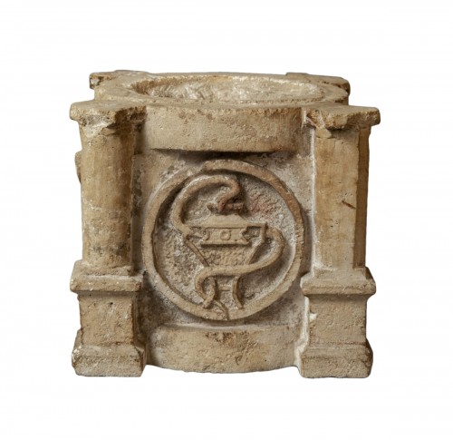 Mortier, Italie XIVe siècle