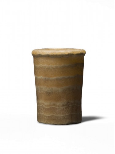 Vase en albâtre, Égypte, IIIe/IVe millénaire av. JC