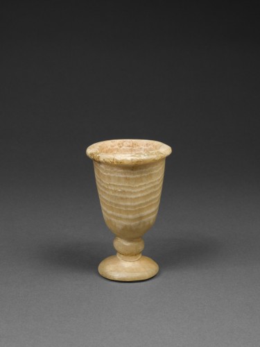 Ancient Art  - Alabaster Cup, Egypt, 2nd Millennium B.C.