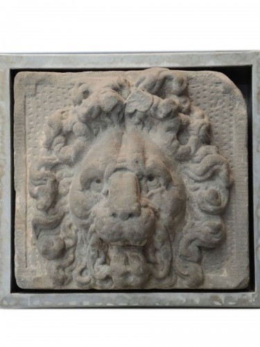Tête de lion en relief, Florence, XVIe siècle