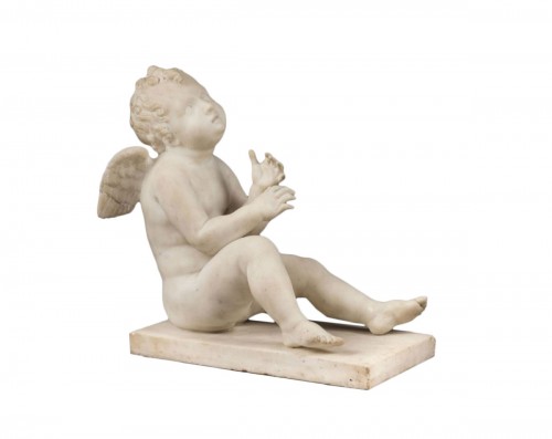 Attr. Bertel Thorvalsden (1770-1844) - Cupidon ailé Italie, XIXe siècle