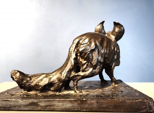 Fennec - Guido Rigehtti (1875-1958) - Sculpture Style 