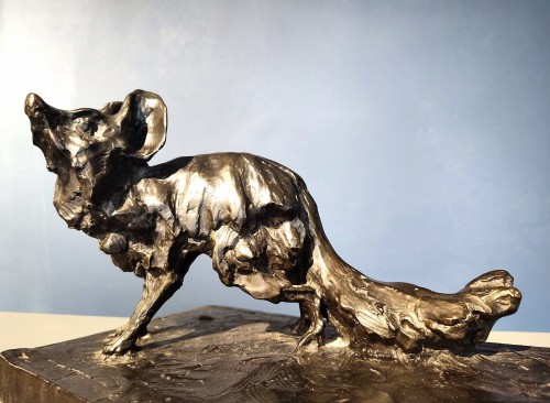Sculpture Sculpture en Bronze - Fennec  - Guido Rigehtti (1875-1958)