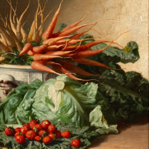 Tableaux et dessins  - David Émile Joseph de Noter (1825 - 1892) Nature morte