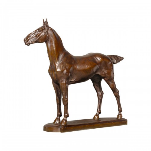 Mare, hunting horse - Josuë Dupon (1864-1935)
