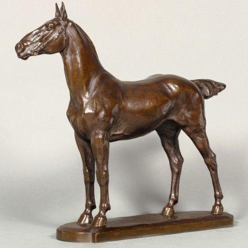 Jument, cheval de chasse - Josuë Dupon (1864-1935) - Chastelain & Butes