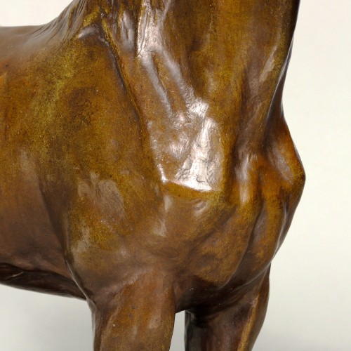 Antiquités - Jument, cheval de chasse - Josuë Dupon (1864-1935)
