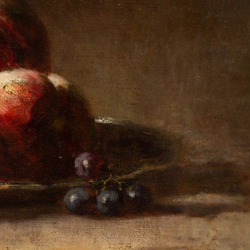Paintings & Drawings  - Still Life with Fruits by Euphémie Muraton (1840-1914)