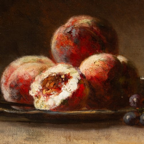 Napoléon III - Still Life with Fruits by Euphémie Muraton (1840-1914)