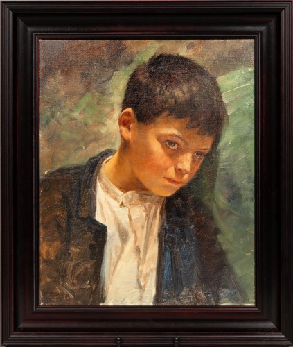 Study head of nostalgia, Meyer-Waldeck Kunz (1859-1953) - 