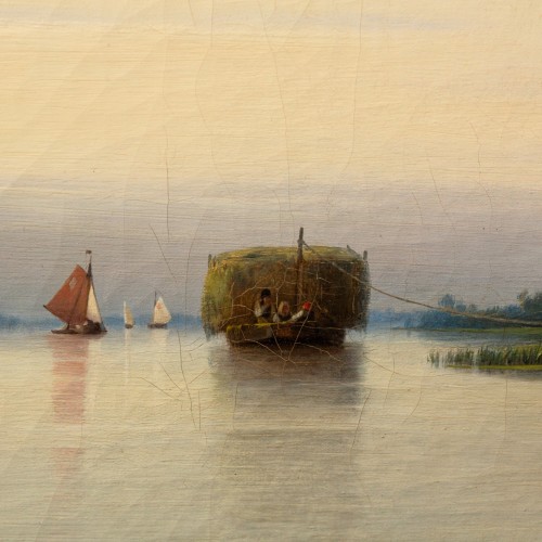 Paysage fluvial au moulin, 1839 - Per Wickenberg (1812 - 1846) - 