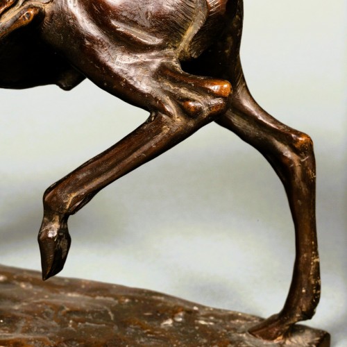 Sculpture Sculpture en Bronze - Jeune Antilope par Sirio Tofanari