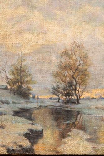 19th century - Early spring (Sketch) by Endogourov Ivan Ivanovitch (1861-1898)