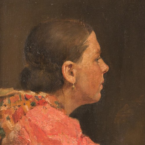 Portrait of a woman - Demetrio COSOLA  (1851 – 1895) 