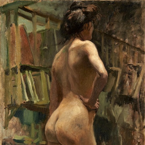  - Roger JAMMES  (1875 – 1918) Model in the Studio