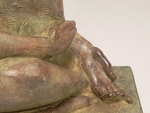 Babouin assis, bronze d’après Akop GURDJAN (1881-1948)  - Chastelain & Butes