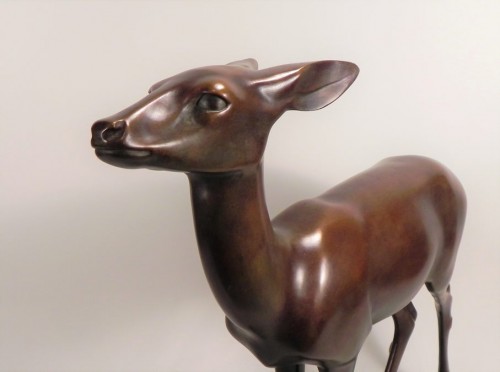 Wilhelm KRIEGER (A) (1877-1945) la biche, vers 1920 - 