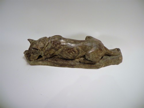Georges-Lucien GUYOT (1885-1973)  German Shepherd Dog  - Sculpture Style 