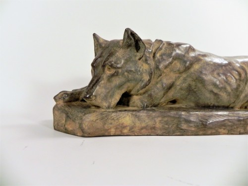 Georges-Lucien GUYOT (1885-1973)  German Shepherd Dog  - 