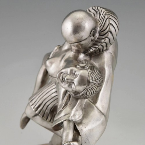 Sculpture  - Thomas Cartier (1879-1943) « Tango Erotica »