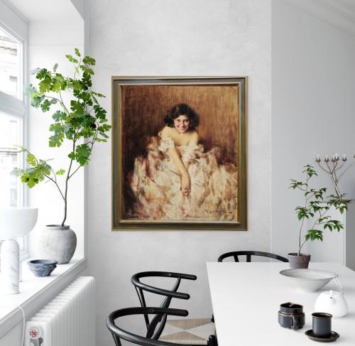Paintings & Drawings  - The Beauty of Becoming by Francesco Longo Mancini (1880–1954) 