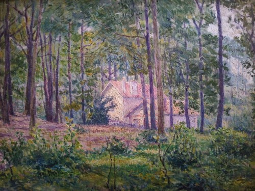  Forest near Meudon (Versailles) by Fritz Van Loo (1871–1957) - Paintings & Drawings Style 