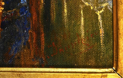 Tableaux et dessins Tableaux XIXe siècle - Femme lisant, vers 1896
