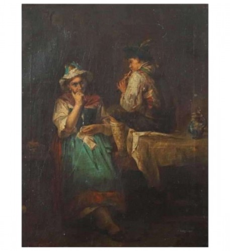 Kurzbauer Eduard (1840 - 1879) - La sérénade
