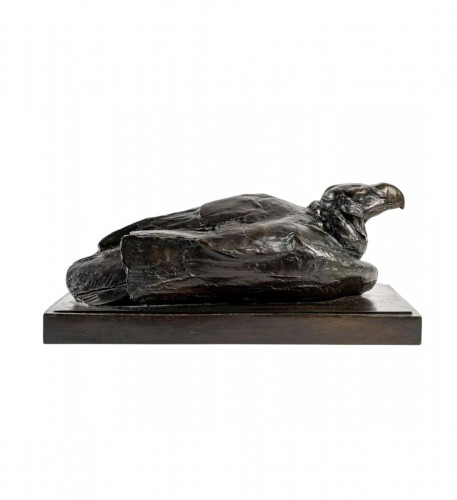 Aigle couché - Albéric Collin (1886-1962)