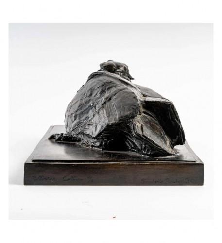 Aigle couché - Albéric Collin (1886-1962) - Art Déco