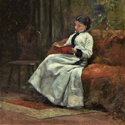 The Reader - François Bonvin (1817 – 1887) - Paintings & Drawings Style 
